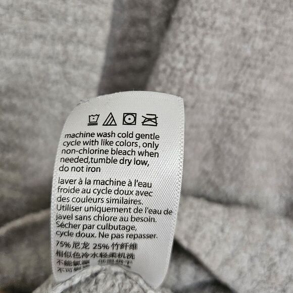 Barefoot Dreams Cozychic Lite Circle Cardigan XS‎ Small Dove Gray Sweater 452 - Picture 7 of 10